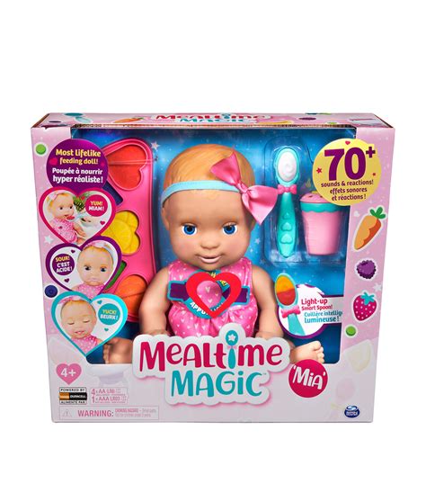 Discover the Magic of Mealtime with Luvabella Mealtime Magic Mia Baby Doll
